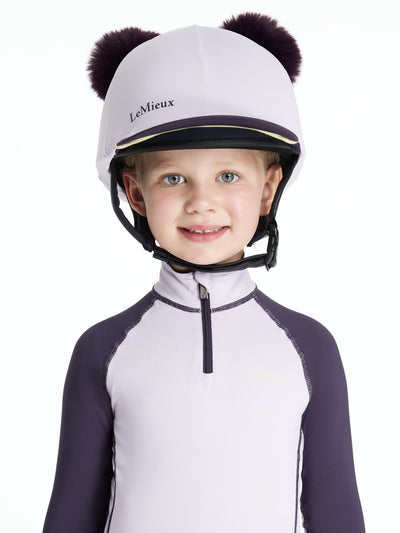 LeMieux Mini Double Pom Hat Silk FW25