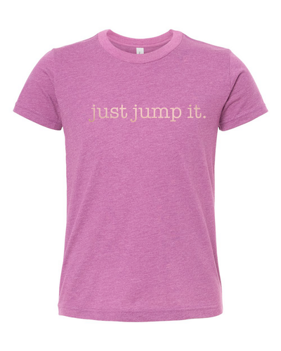 Equine & Design Kids Just Jump It SS T Shirt