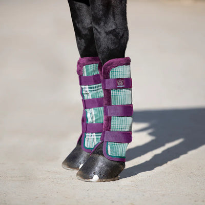 Kensington Horse Fly Boots with Fleece - Pair
