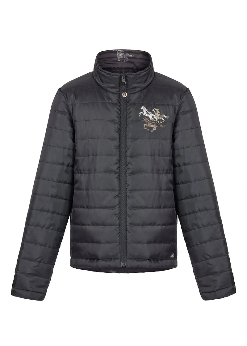 Kerrits Kids Pony Tracks Reversible Quilted Jacket