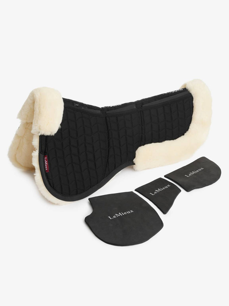 Merino+ ProSorb 3 Pocket Half Pad Black/Natural