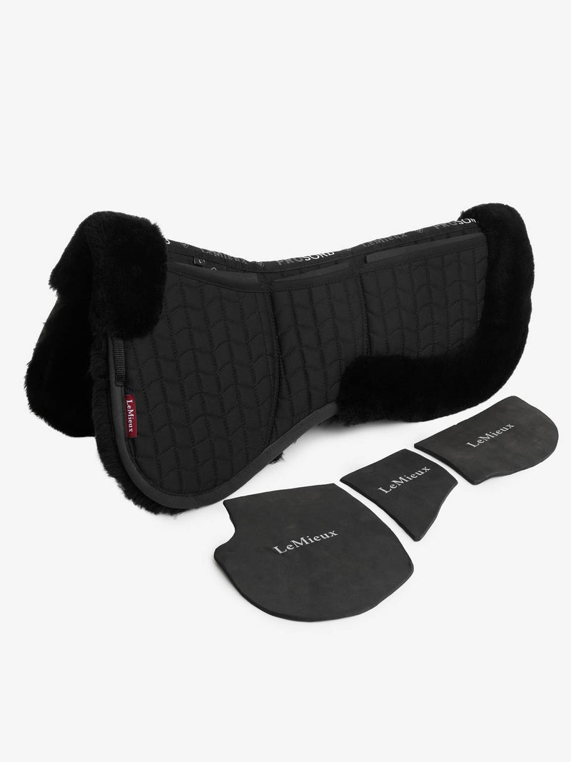 Merino+ ProSorb 3 Pocket Half Pad Black/Natural