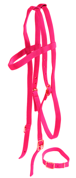 Jacks Nylon Thoroughbred Race Bridle