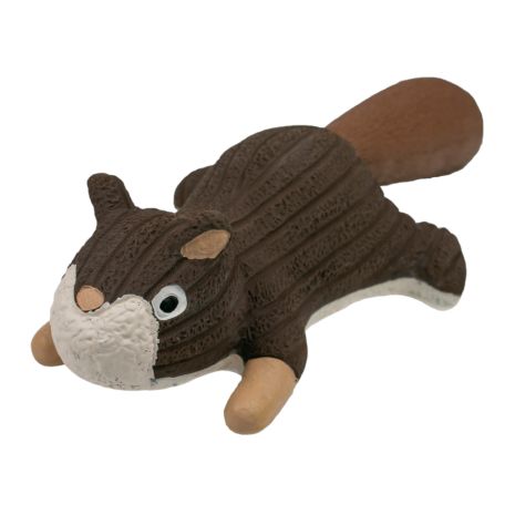 Tall Tails Latex Squirrel Squeaker Dog Toy