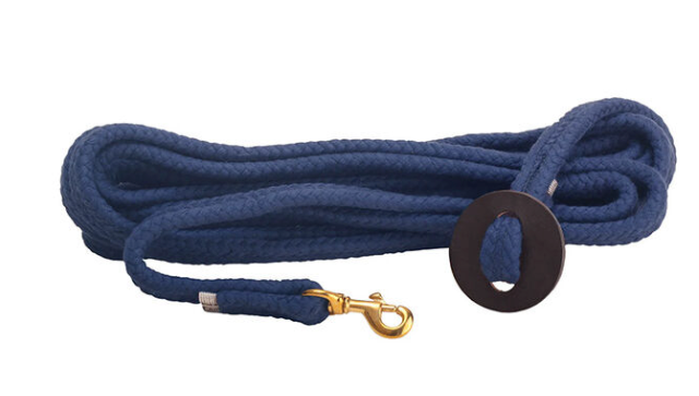 Tory Braided Cotton Lunge Line with Snap