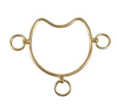 Jack's Solid Brass Chifney Bit
