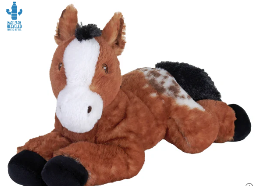 Wild Republic Ecokins 12" Appaloosa Horse Stuff Animal