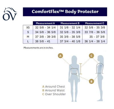 Ovation Comfortflex Adult Body Protector