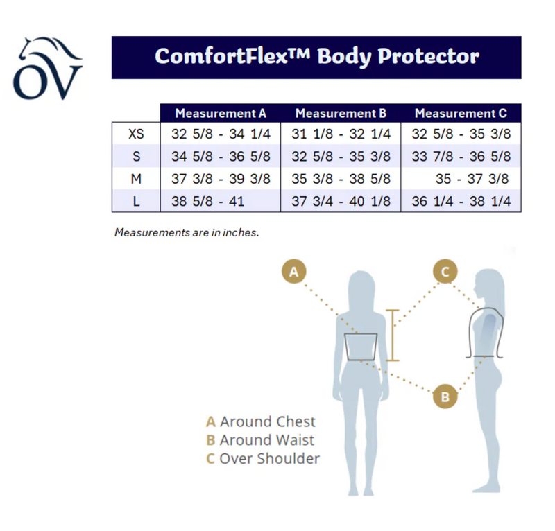 Ovation Comfortflex Adult Body Protector
