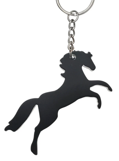 AWST Int'l Rearing Horse Key Chain