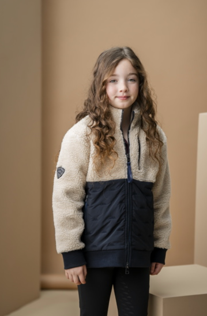 Horseware AA Kids Lori Zip Through Borg Fleece