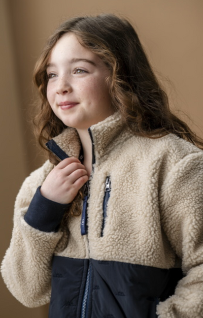 Horseware AA Kids Lori Zip Through Borg Fleece