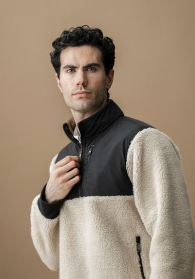Horseware AA Men's Lorenza Half Zip Borg Fleece