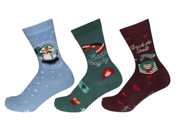 Dapplebay Kids Holiday Socks - 3 pk
