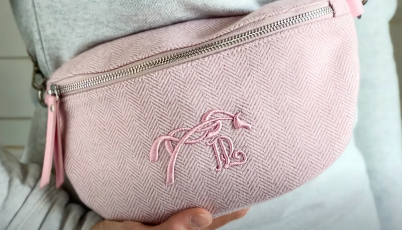 Pénélope Chevron Fanny Pack