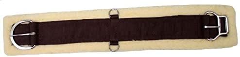 Showman Fleece Western Girth with Double Roller Buckle