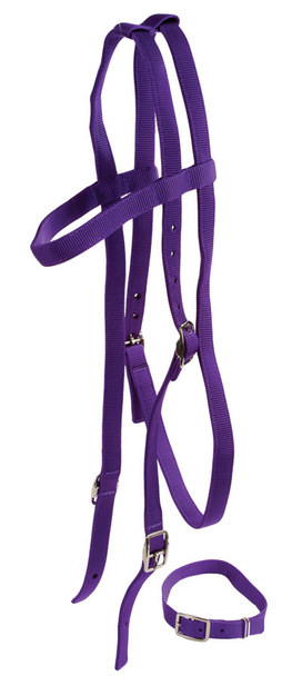 Jacks Nylon Thoroughbred Race Bridle
