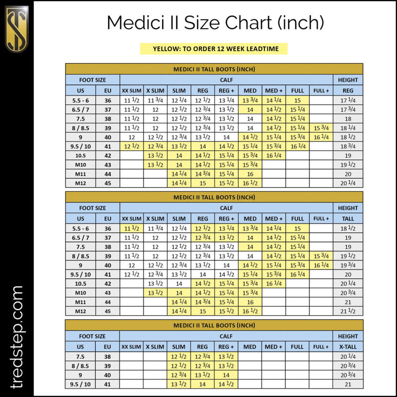 Tredstep Medici II Field Boot Extended Sizes