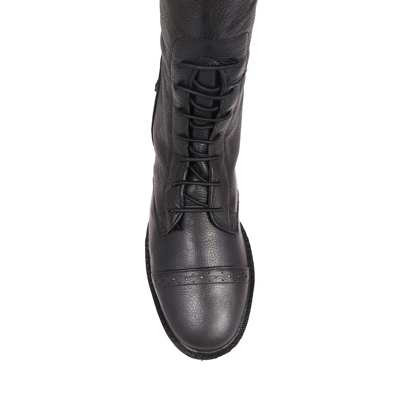 TuffRider Belmont Pro Winter Ladies Field Riding Boots - Black