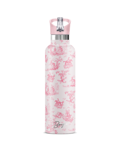 My Bougie Bottle - Chevalier | 25 oz Insulated Water Bottle Flip' n ' Sip Lid