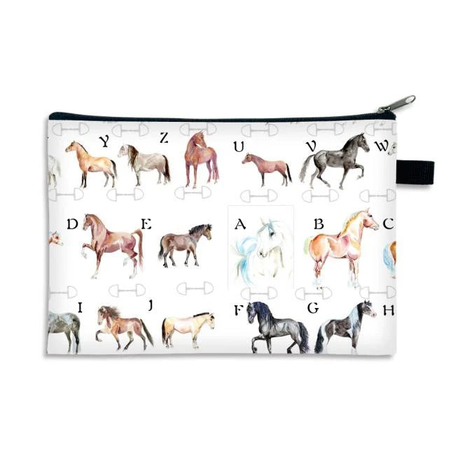 SonaEquestrian Pencil Case/Makeup Bag