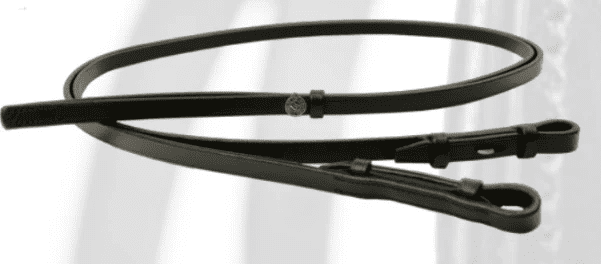 Antares Dressage Leather Curb Reins 1/2"