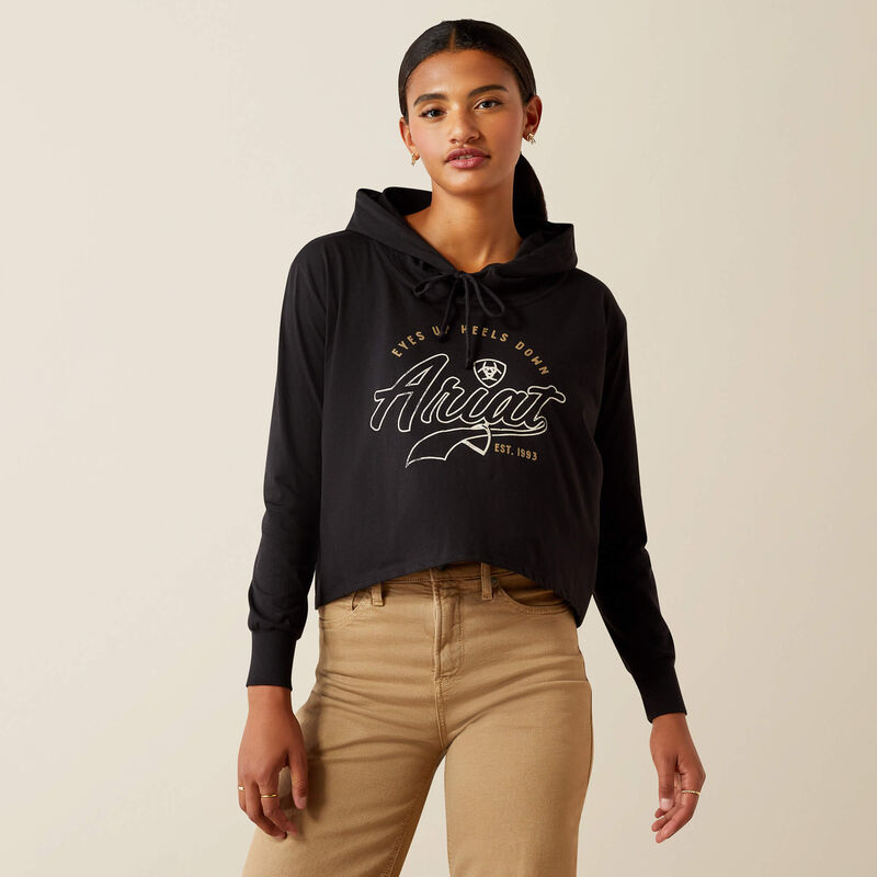 Ariat Heels Down Hoodie T Shirt SS25