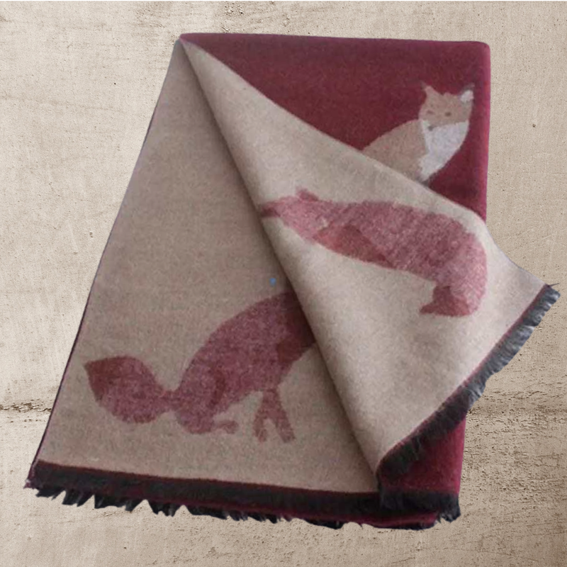 Westrian International - Tallyho Mr Fox Soft Winter Scarf Shawl