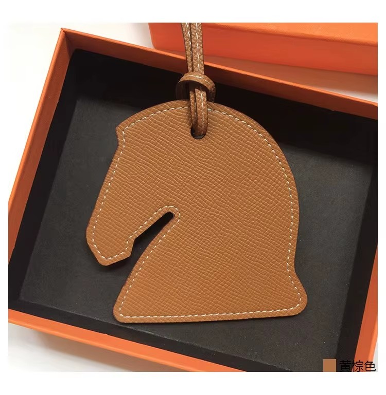 Toss Designs - Bag Charm - Horse Head brown