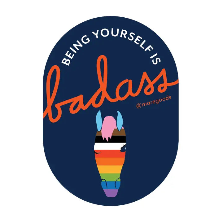 Mare Modern Goods - Badass Pride Sticker