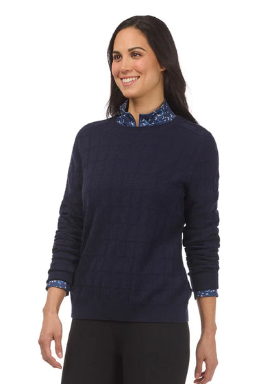 Kerrits Ladies Bit of Diamond Crew Neck Sweater FW25