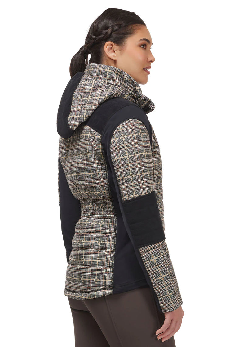 Kerrits Bits of Plaid Quilted Jacket FW24