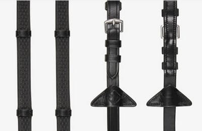 LeMieux Soft Rubber Reins with Hand Stopper