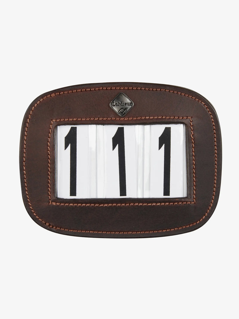 LeMieux Saddle Number Holder Square Plain