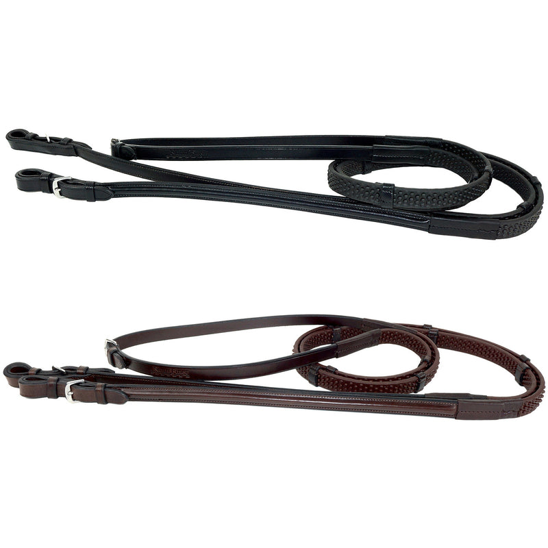 Nunn Finer  Soft Grip Reins with Hand Stops
