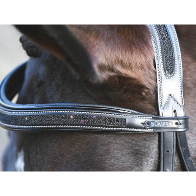 JumpIn WEEK Crystal Bridle with Flash Noseband