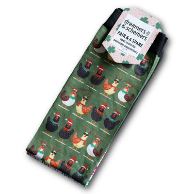 Dreamers & Schemers Adult Pair & a Spare Boot Socks