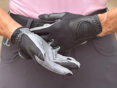 Correct Connect Oil-Tac Copper Tech™️ Leather Premium Riding Glove