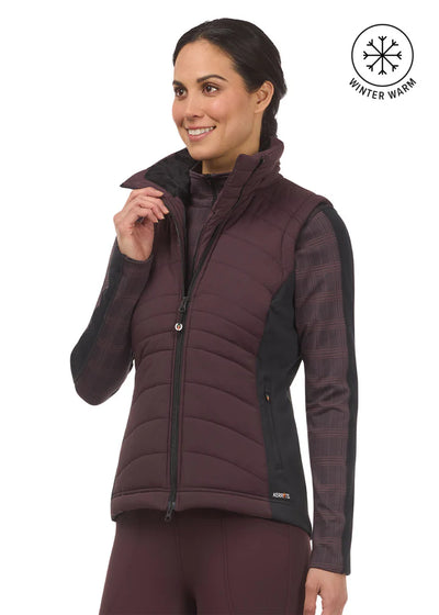 Kerrits Ladies Counter Balance Quilted Riding Vest FW25