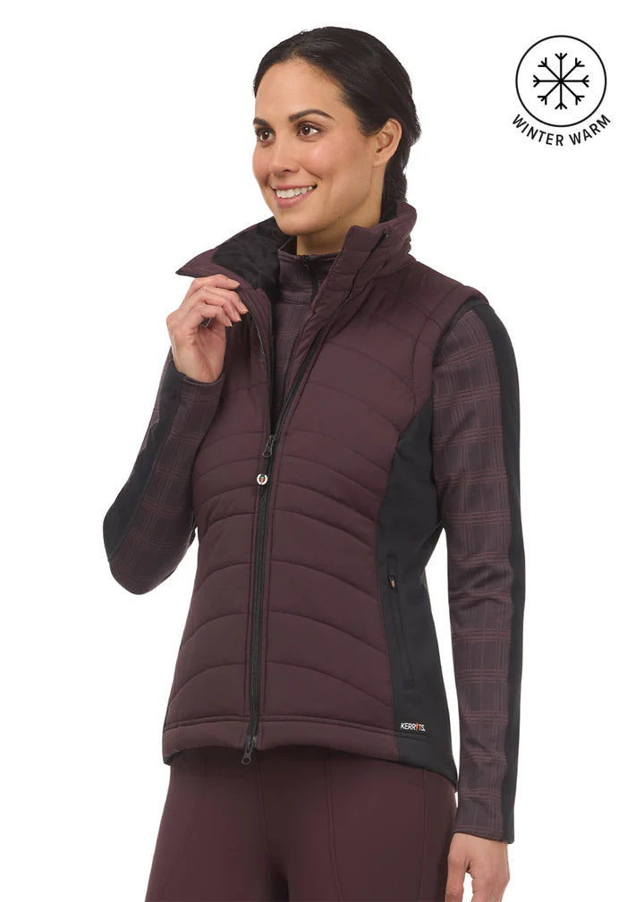 Kerrits Ladies Counter Balance Quilted Riding Vest FW25
