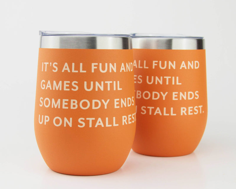 Mare Modern Goods - Stall Rest Wine Tumbler