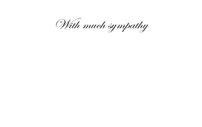 Horse Hollow Press - Horse Sympathy Card: Thinking of you...