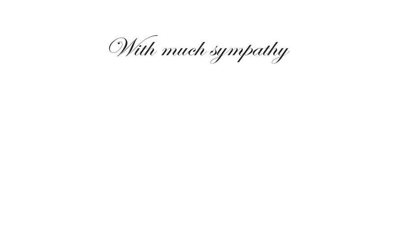 Horse Hollow Press - Horse Sympathy Card: Thinking of you...