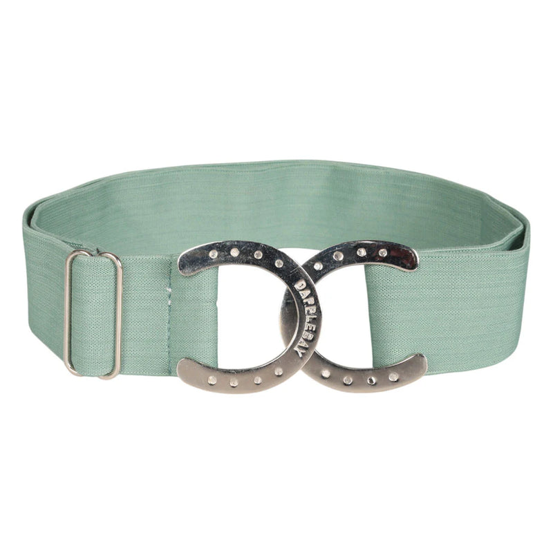 Dapple Bay Horse Shoe Elastic Belt SS25