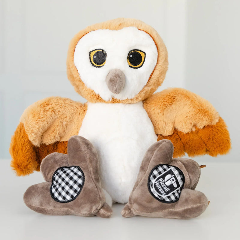 Piccoli 16" Plush Barn Owl