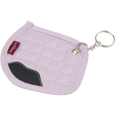 LeMieux Saddle Pad Key Ring Cranberry