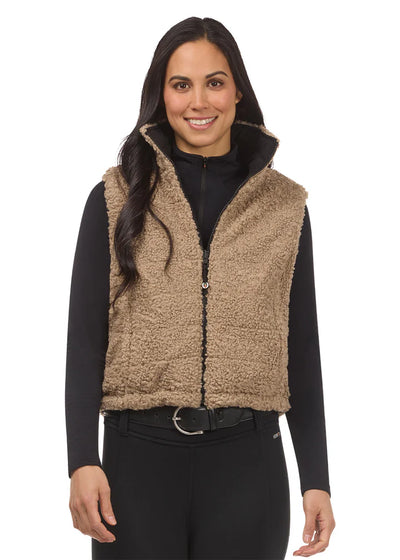 Kerrits Ladies Double Up Reversible Crop Vest FW25
