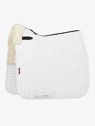 LeMieux Merino Wool Half Lined Dressage Square Pad