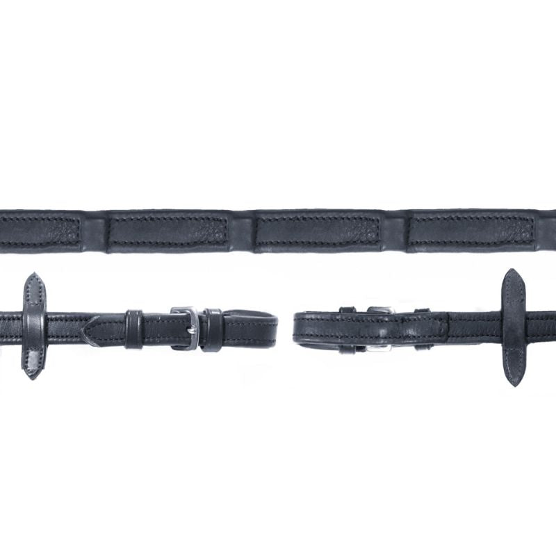 Schockemohle Durasoft Wide Reins with Hand Stops