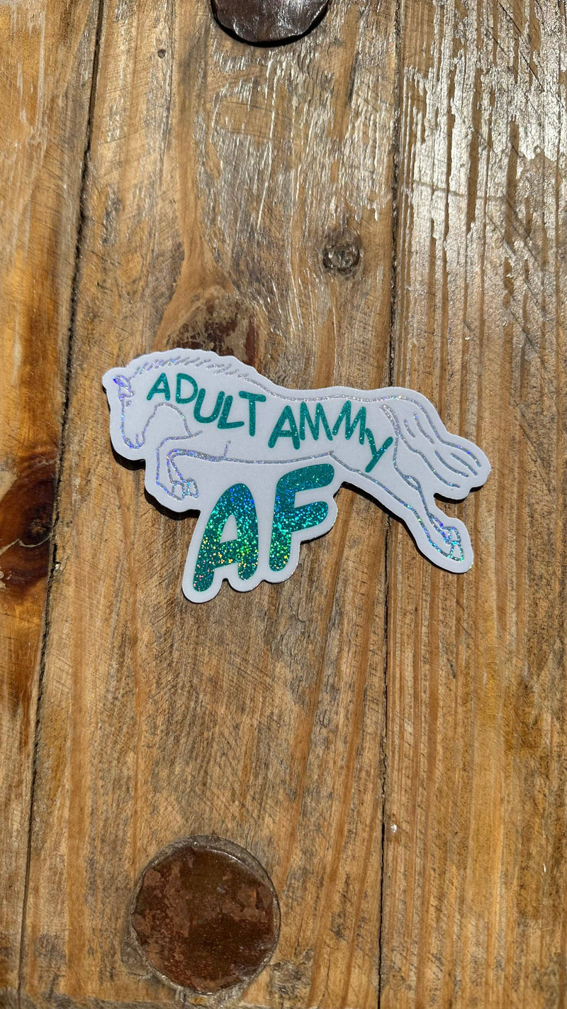 High Point Equestrian Equipment - Adult Ammy AF Sticker